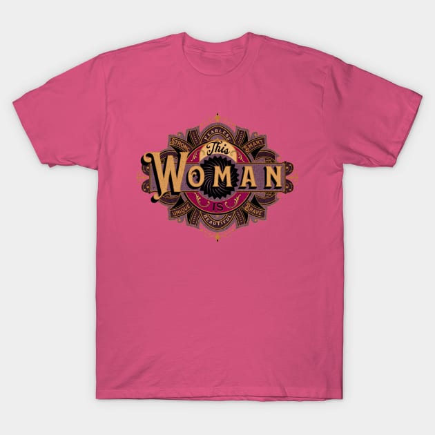 This Woman Is Beautiful T-Shirt by Berlin Larch Creations